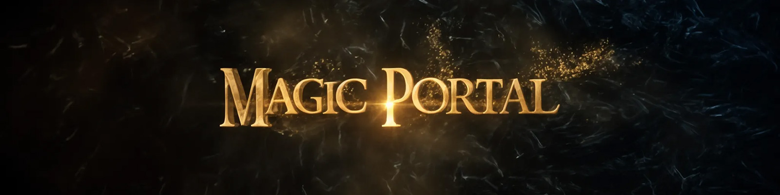 Juego magic portal para ninos banner en